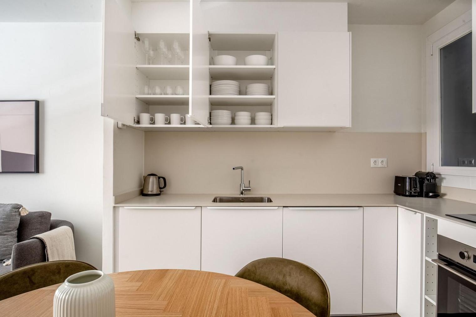 Blueground El Putxet I El Farro Fully Furnished Bcn-133 Apartamento