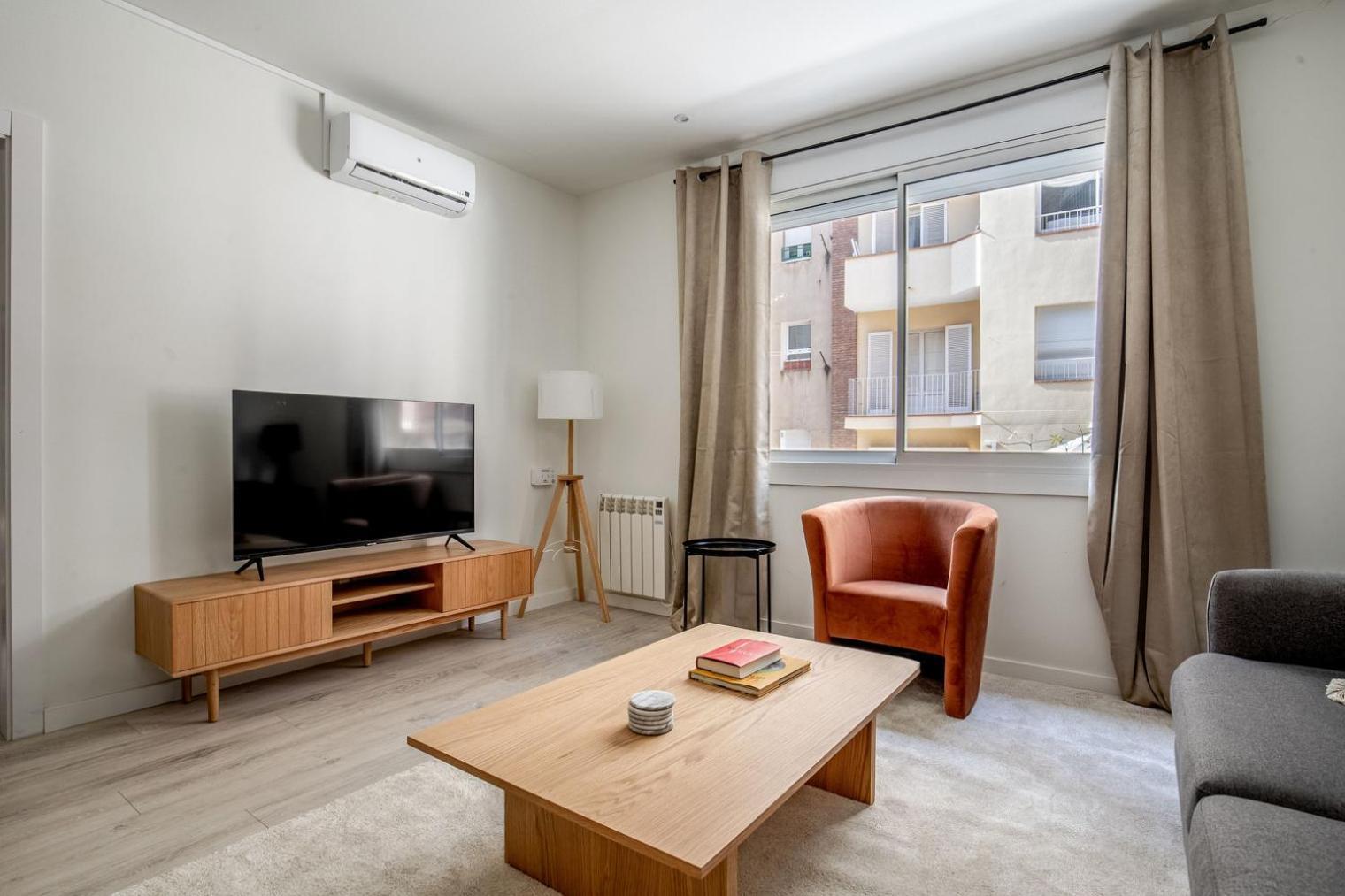 Lägenhet Blueground El Putxet I El Farro Fully Furnished Bcn-133 Barcelona